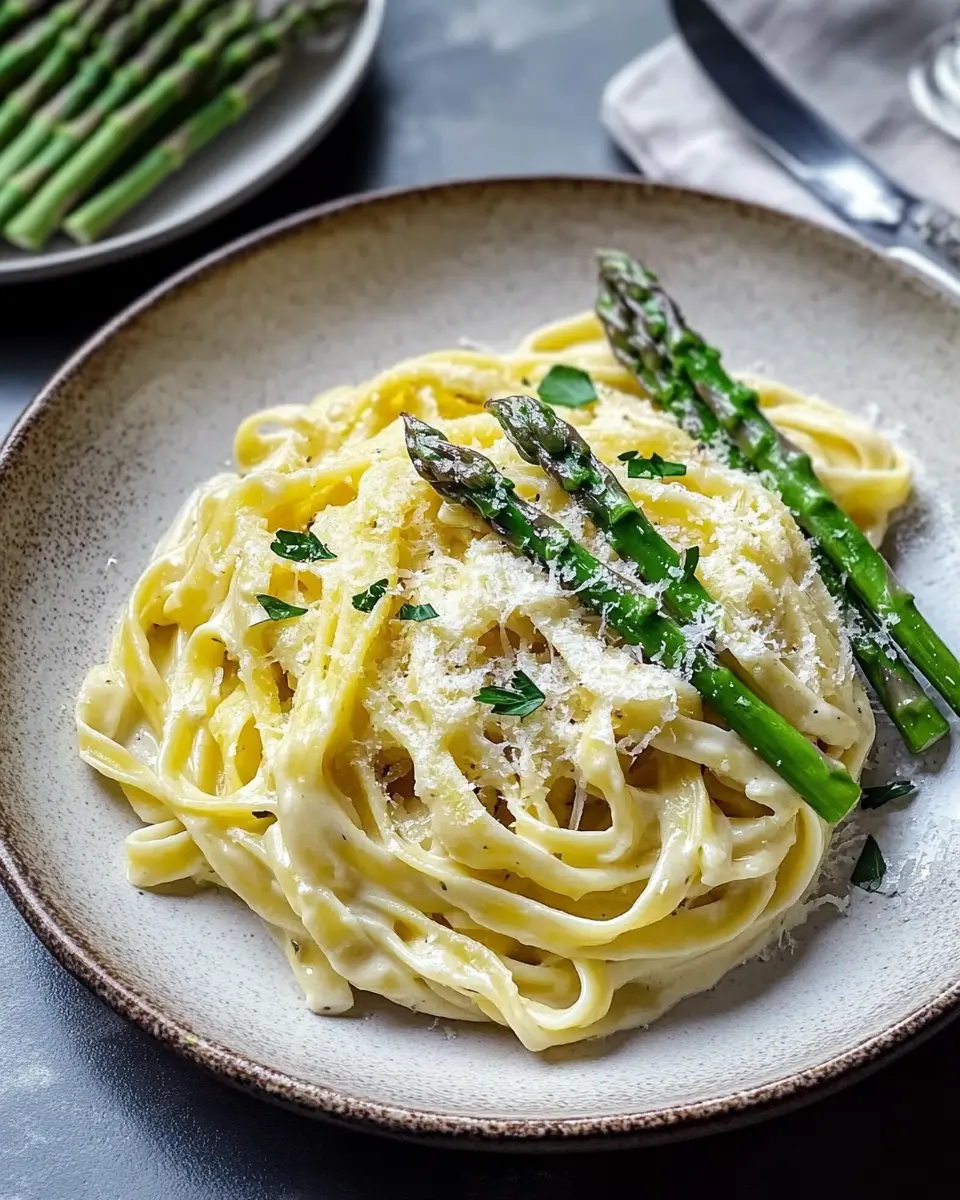 Frischkäse Pasta mit grünem Spargel: 25 Minuten zum Genuss 6
