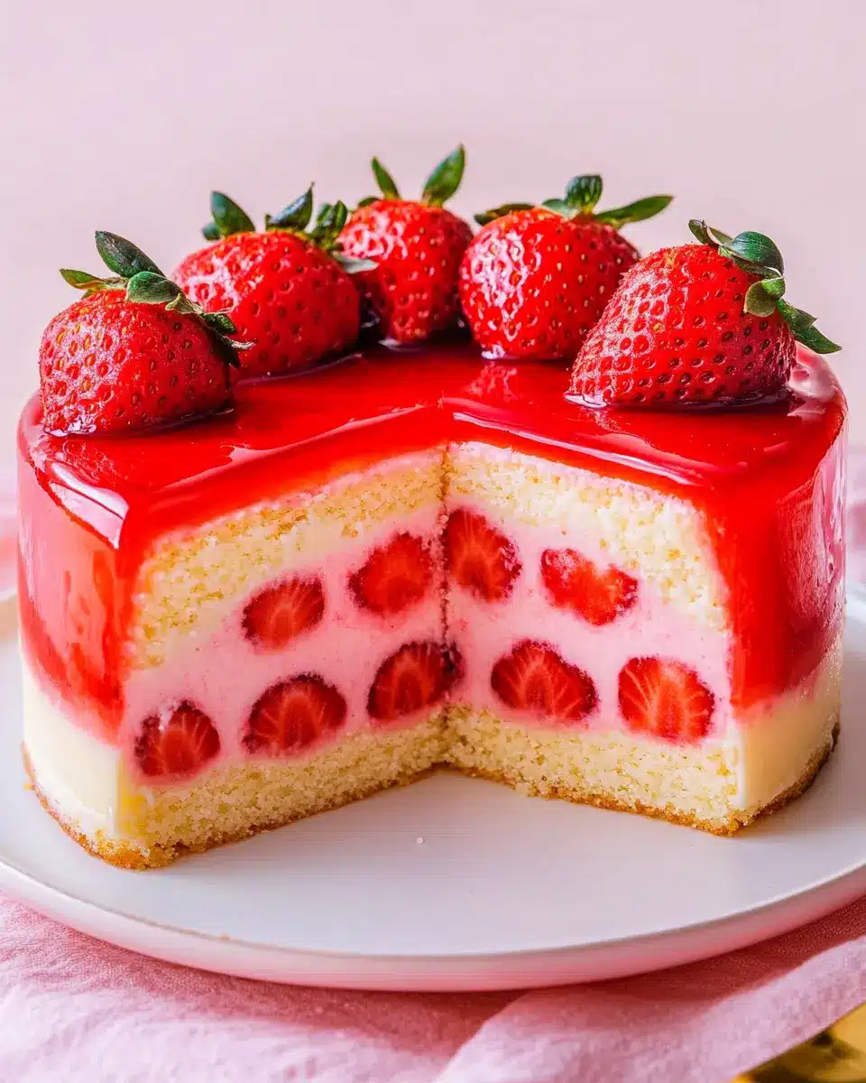 Erdbeertorte mit Pudding und Biskuit: Irresistibly Fruity Delight 6 ckt0fyvlnpdhkrplg3yv