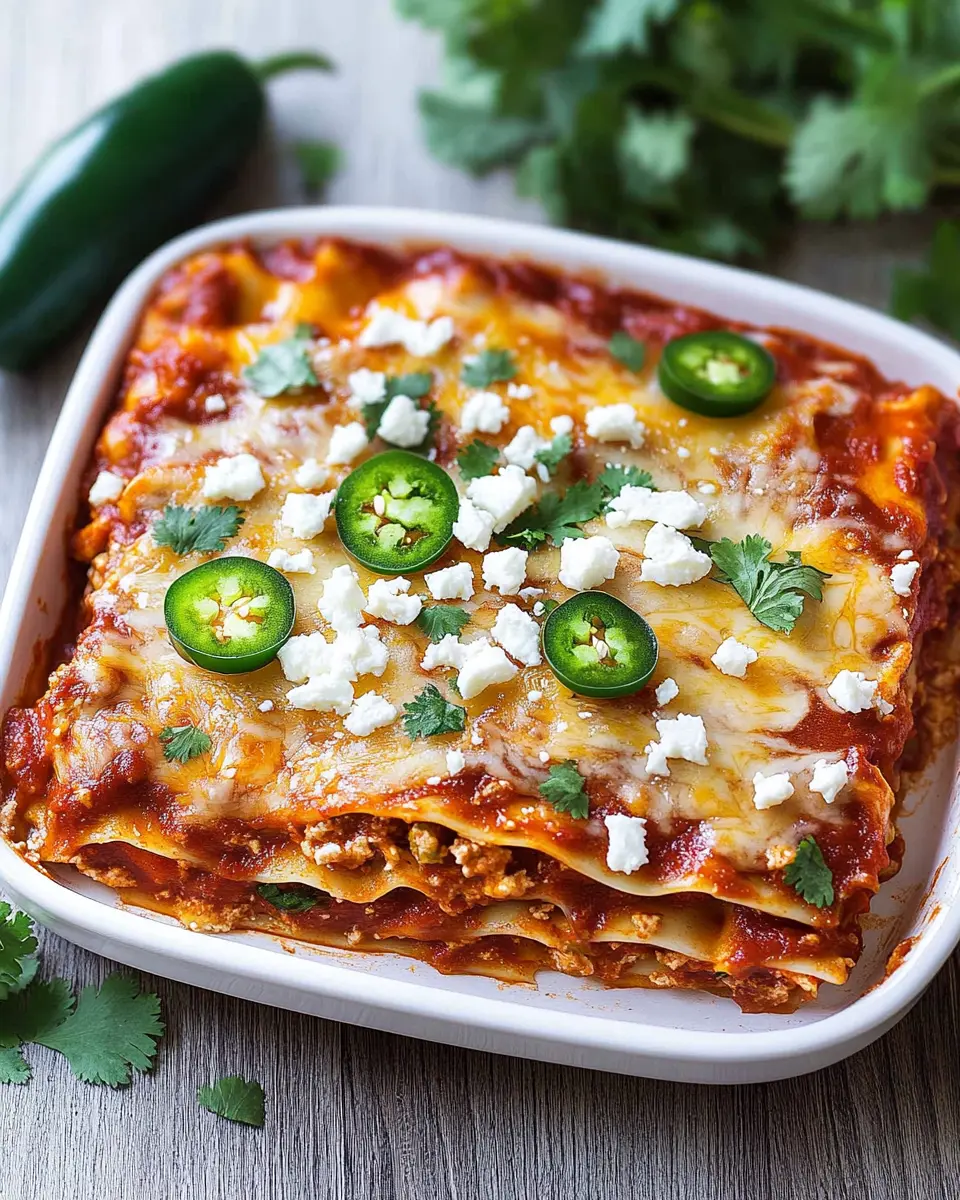 Mexikanische Enchilada Lasagne: Easy, Bold Flavor Bliss 7
