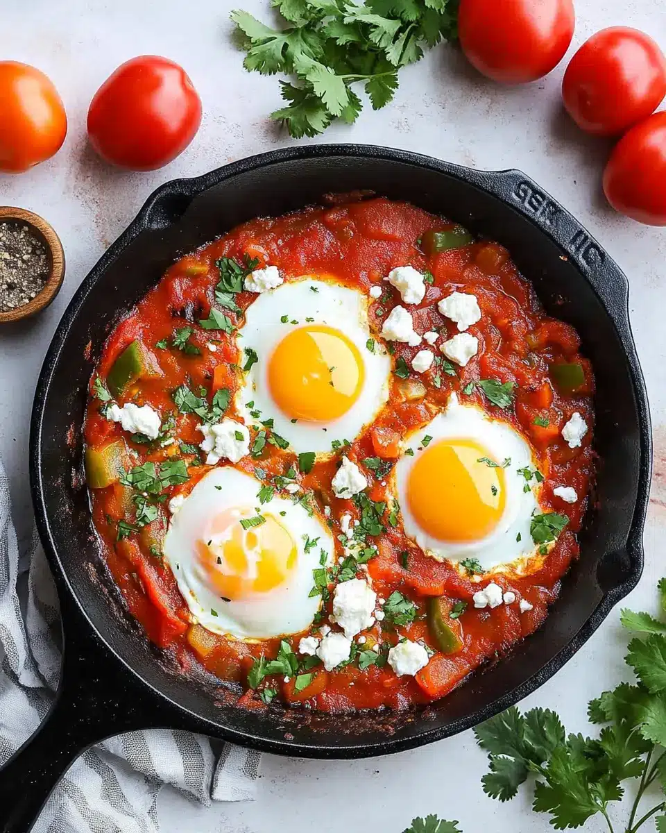 Shakshuka versunkene Eier: Irresistibly Perfect for Cozy Mornings
