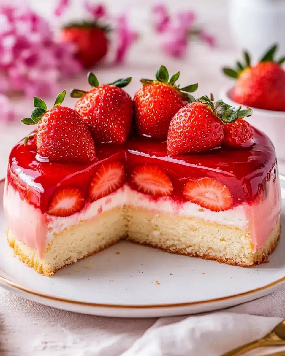Erdbeertorte mit Pudding und Biskuit: Irresistibly Fruity Delight 7