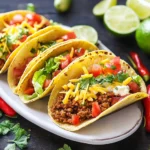 Tacos – mexikanisch mit Hackfleisch First Image First Image