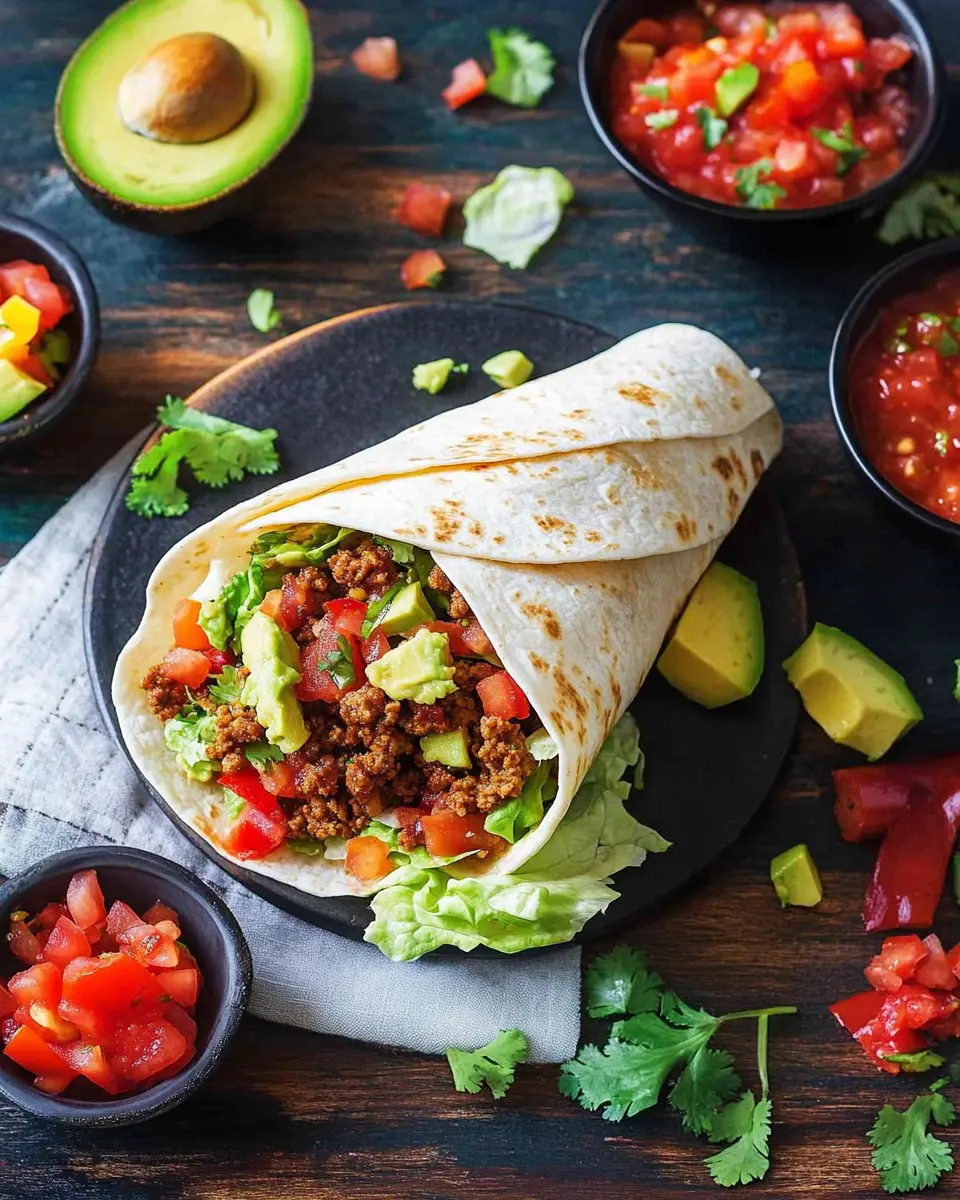 Burrito mexikanischer Wrap: Easy, Flavor-Packed Comfort! 5 eqybibdyeeqrsbgfhekw