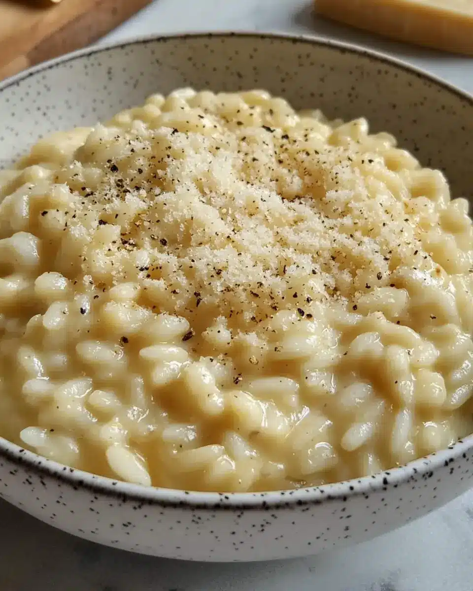 Risotto Cacio e Pepe - Der ultimative Wohlfühl-Klassiker First Image First Image