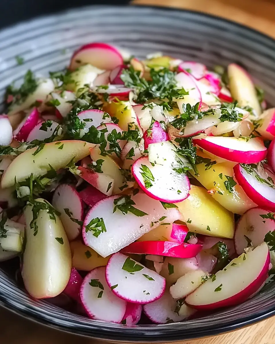 Radieschen Apfel Salat: A Crisp and Zesty Delight for Every Meal 6