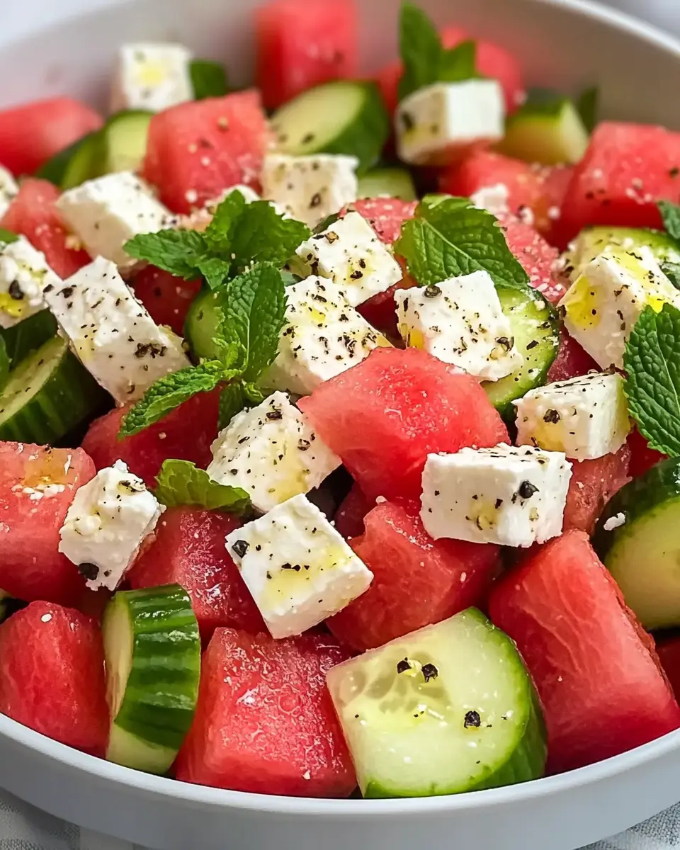 Wassermelonen Feta Salat: Erfrischend Gesund für den Sommer 6 hh0jzuy4qbmpgi5e5i5s