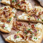 Flammkuchen Laugenstangen – Einfaches Rezept für Party-Snack First Image First Image