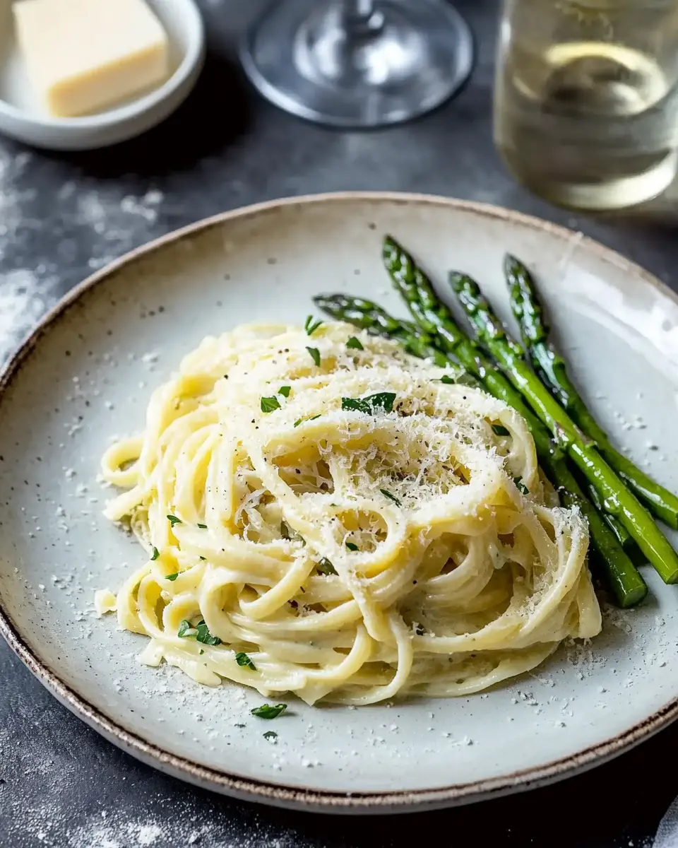 Frischkäse Pasta mit grünem Spargel: 25 Minuten zum Genuss 5