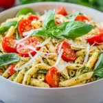 Nudelsalat mit Pesto und Rucola – Einfacher Sommergenuss First Image First Image