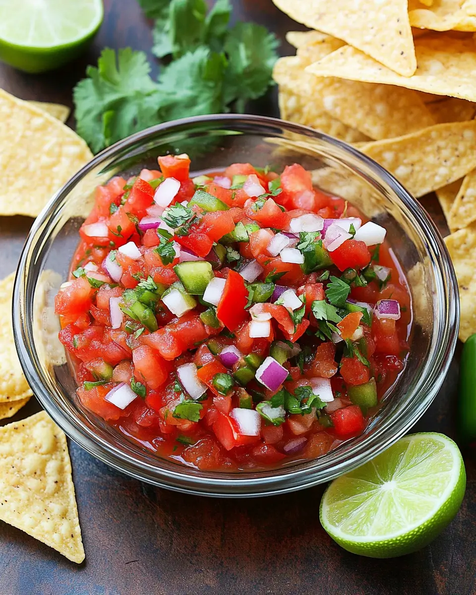 Pico de Gallo – die mexikanische Tomaten-Salsa First Image First Image
