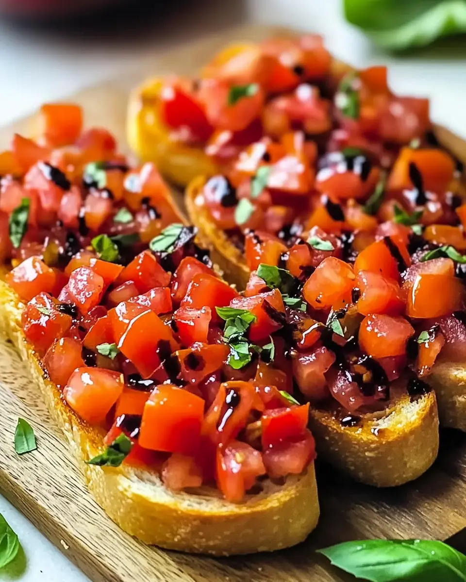 Bruschetta mit Tomaten – Einfaches und schnelles Rezept für jeden Anlass First Image First Image