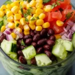 Mexikanischer Salat – Einfach, lecker und perfekt für Partys First Image First Image
