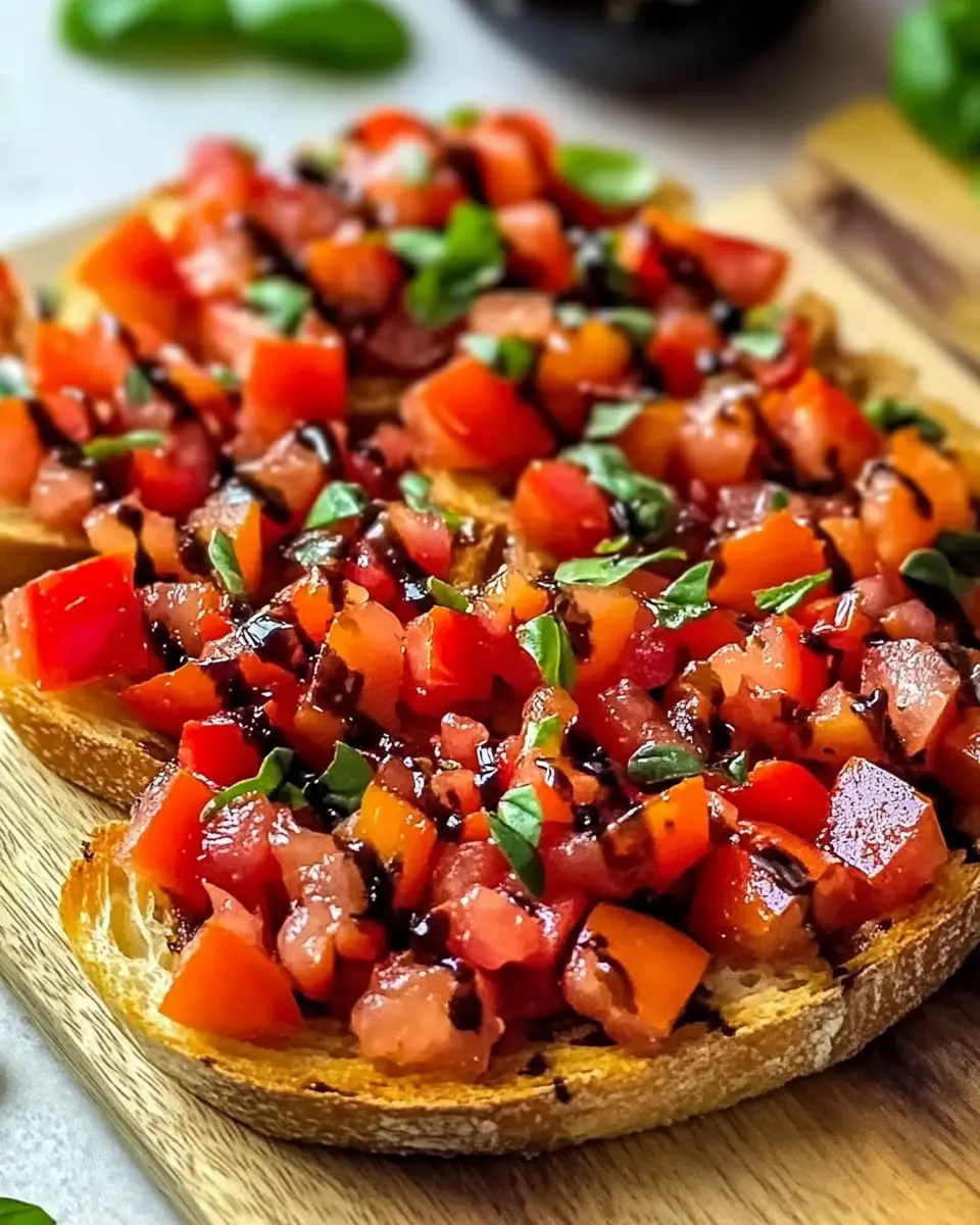 Bruschetta mit Tomaten: Einfach, köstlich für jeden Anlass 7