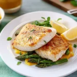 Seelachsfilet in der Pfanne braten First Image First Image