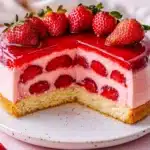 Erdbeertorte mit Pudding und Biskuit – einfach & fruchtig First Image First Image
