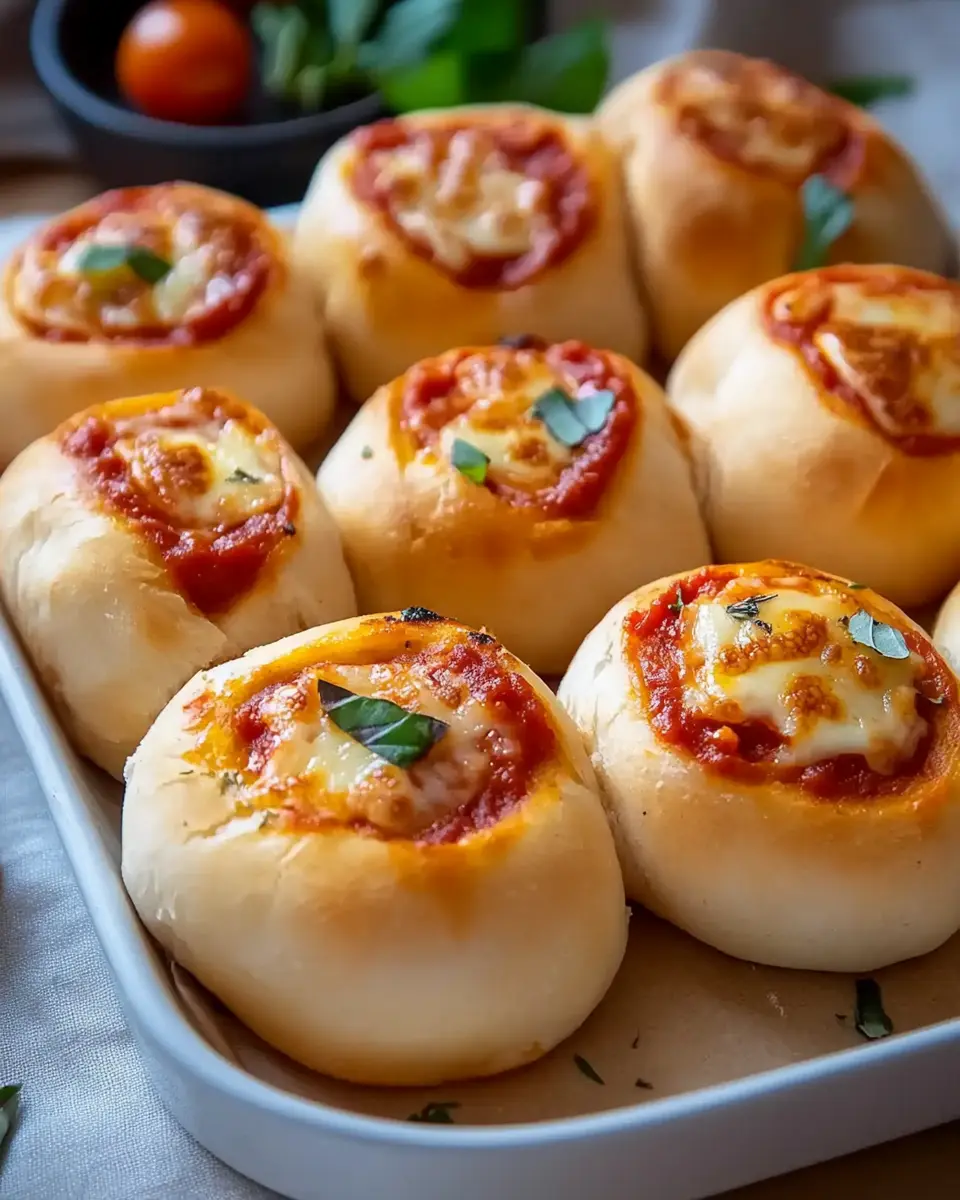 Pizzabrötchen ohne Hefe: Schnelles und köstliches Rezept