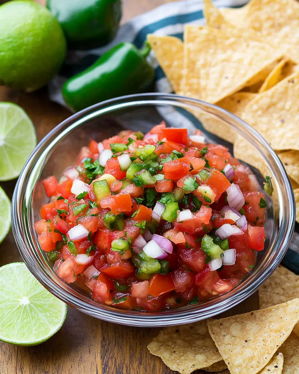 Pico de Gallo: The Best Fresh Salsa You'll Ever Make 5