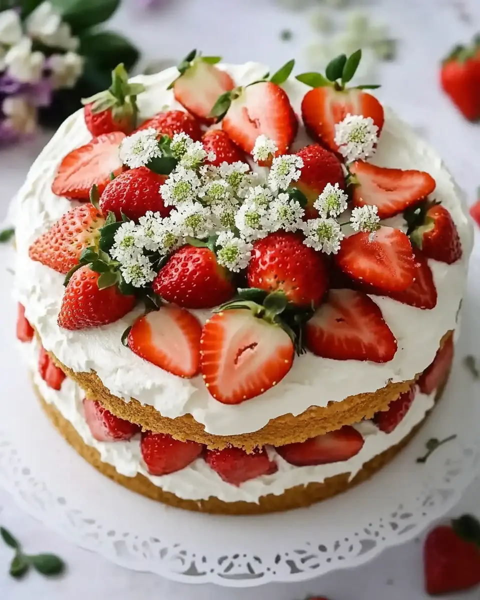 Schwedische Erdbeertorte mit Holundersahne: Juicy Summer Bliss 7