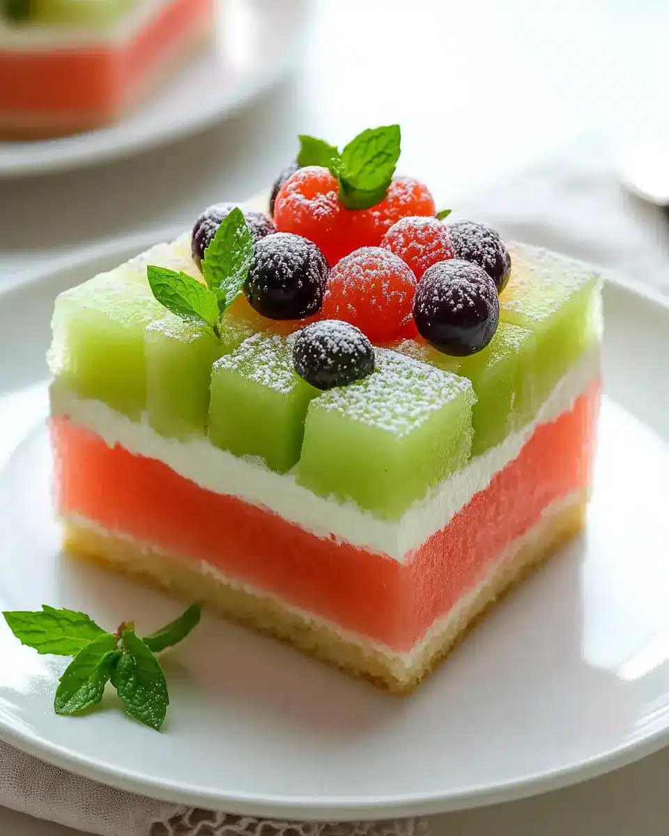 Erfrischende Melonen Joghurt Torte: Leicht & Verführerisch Lecker 7 satutipvgy6v1nugc83e