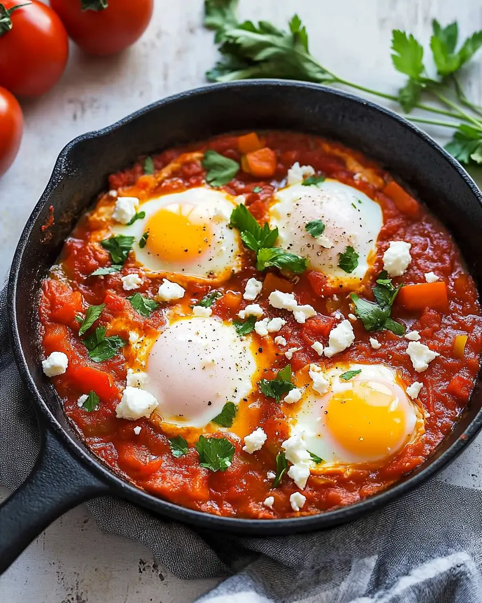 Shakshuka versunkene Eier: Irresistibly Perfect for Cozy Mornings 6
