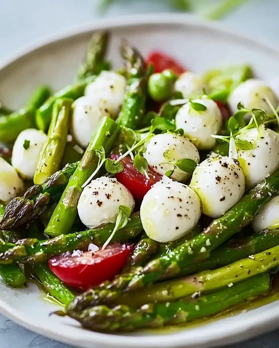 Grüner Spargel Salat mit Mozzarella: Refreshingly Delicious Bliss 5 t4iisyzqclmd8whhl53z