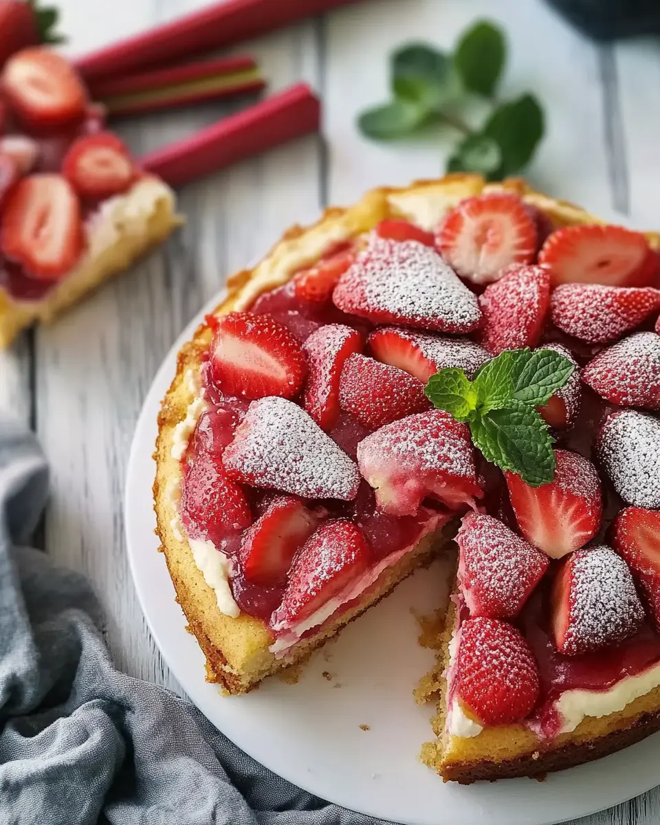 Erdbeer-Rhabarber-Kuchen: A Juicy Delight for Every Season 5