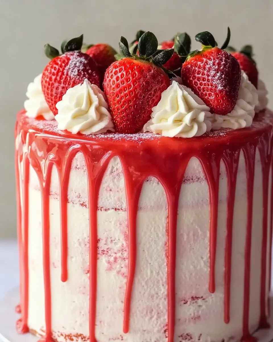 Erdbeer Torte mit Drip: Die beste perfekte Geburtstagstorte 5 vcmjpkstllfnwgbn4li2