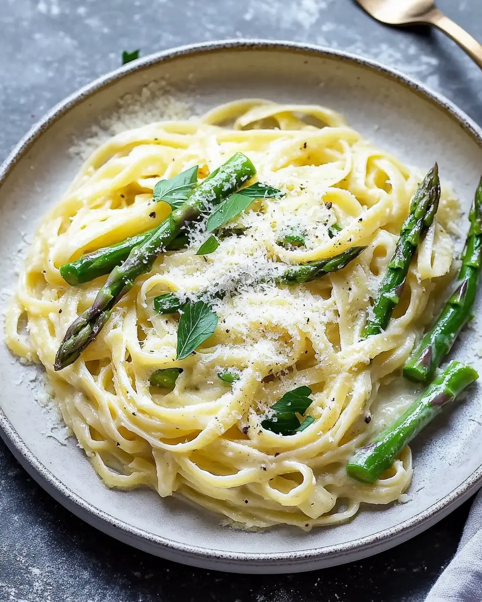 Frischkäse Pasta mit grünem Spargel: 25 Minuten zum Genuss 7