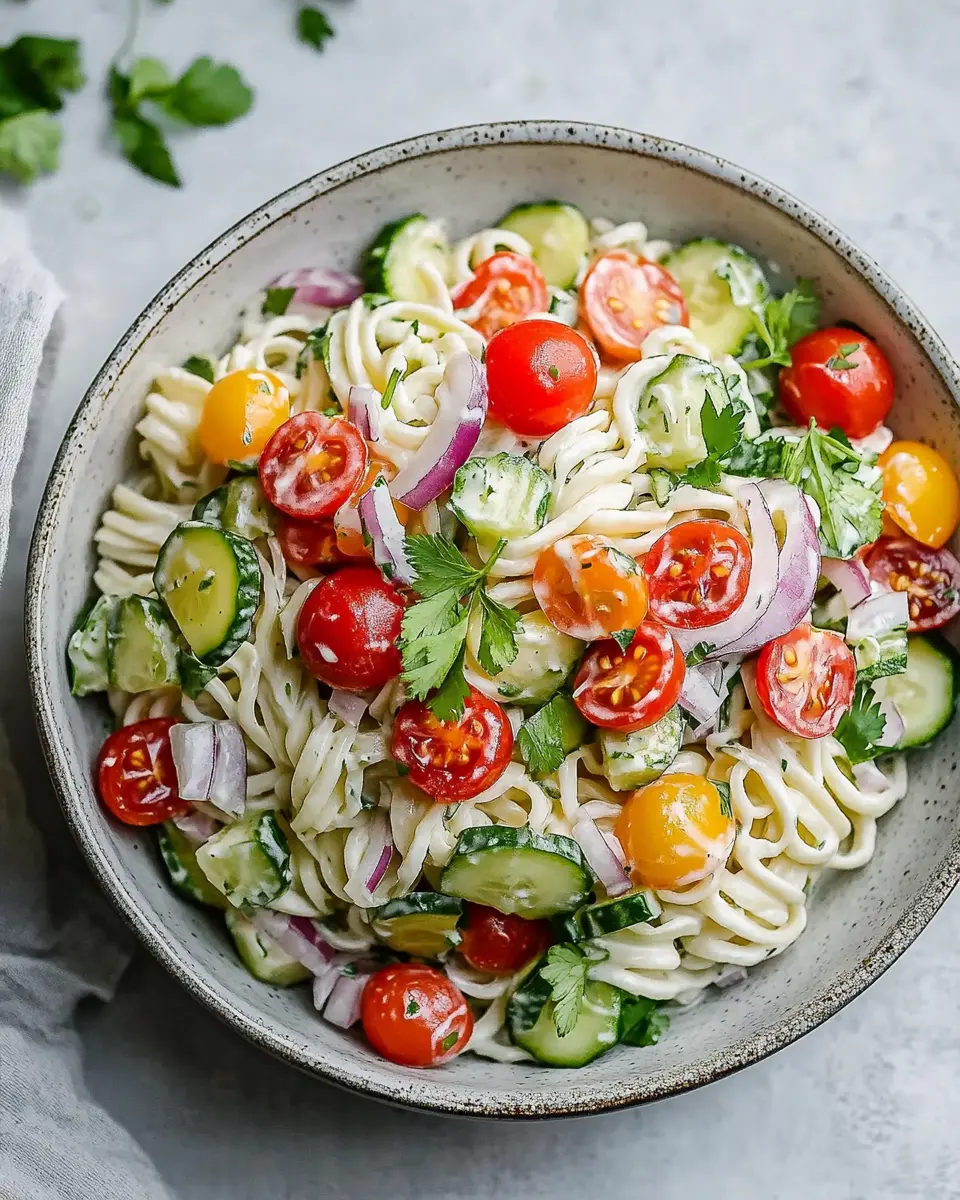 Nudelsalat mit Joghurt: Der beste Sommer-Salat für Grillabende 5