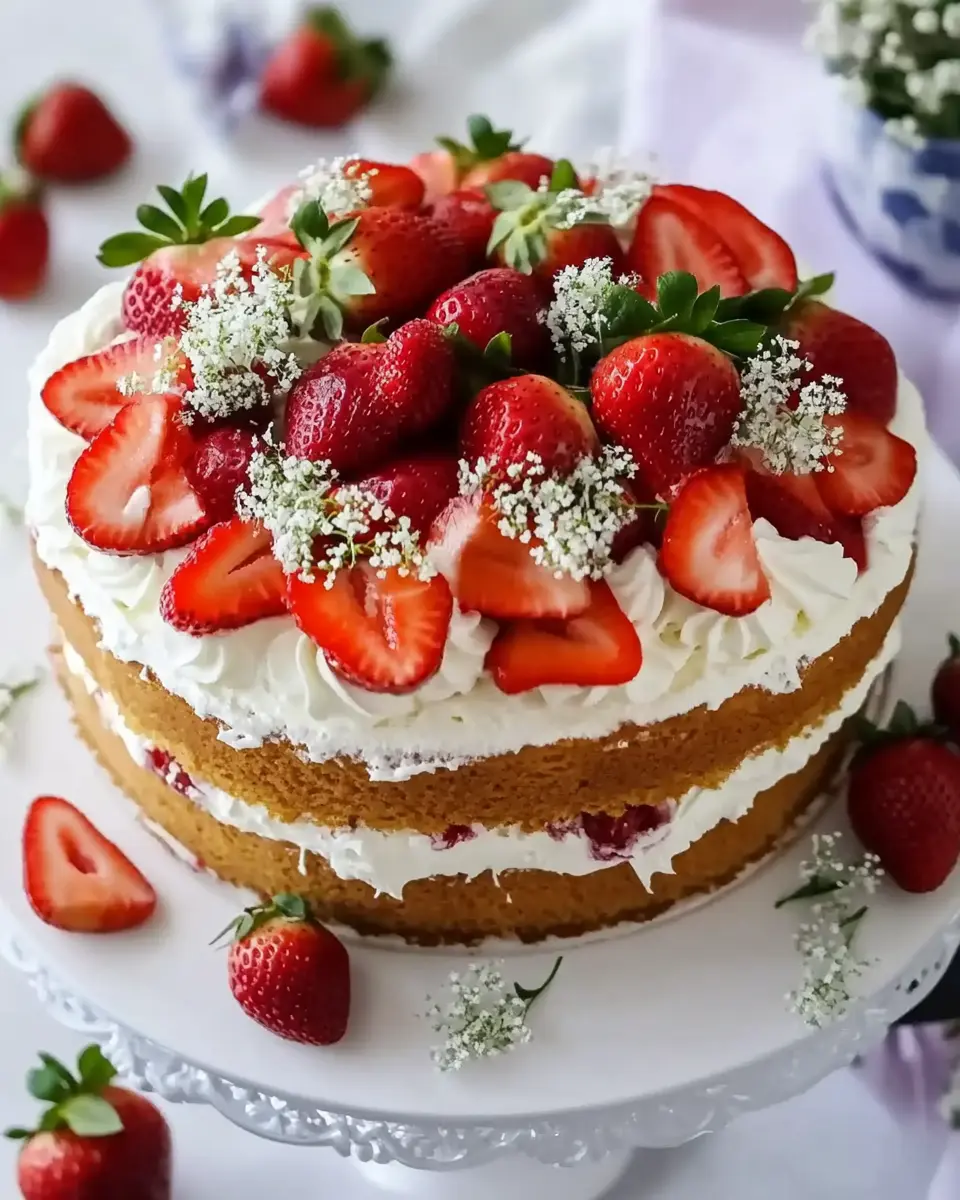 Schwedische Erdbeertorte mit Holundersahne: Juicy Summer Bliss 5