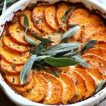 Ottolenghis Süßkartoffel Gratin mit Salbei Rezept First Image First Image