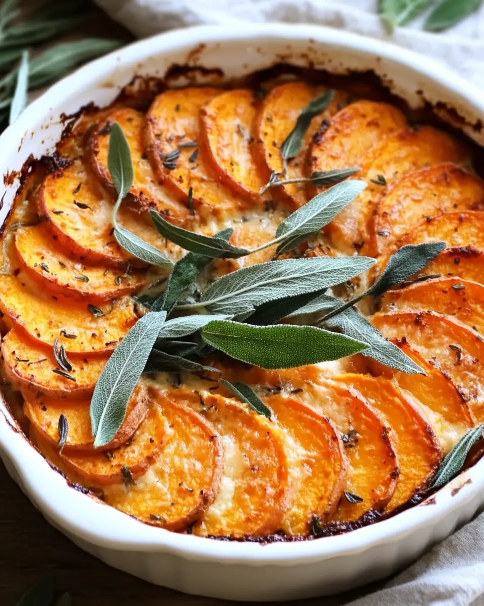 Ottolenghis Süßkartoffel Gratin: Indulgent Sage Delight!